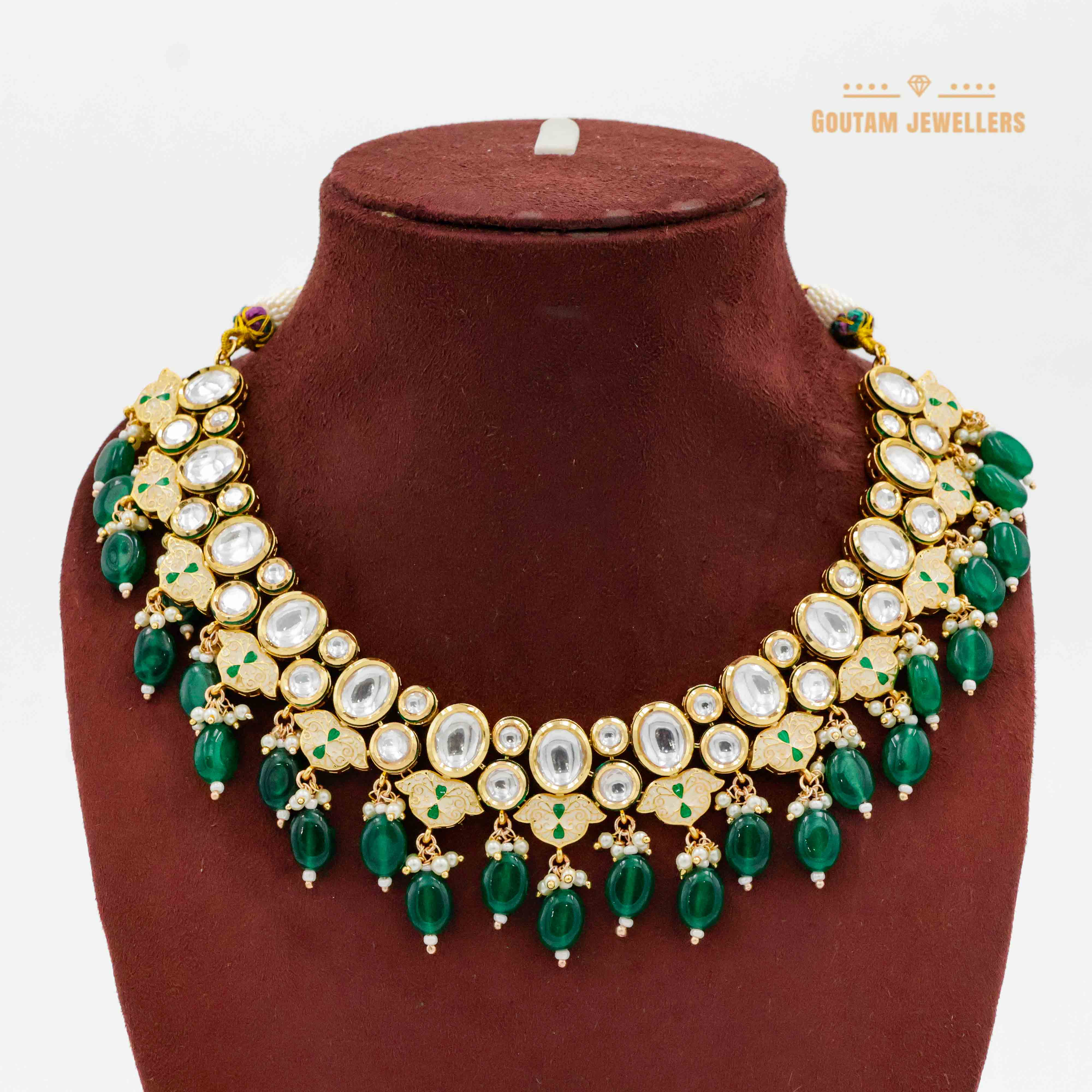 Real Kundan with Minakari Set