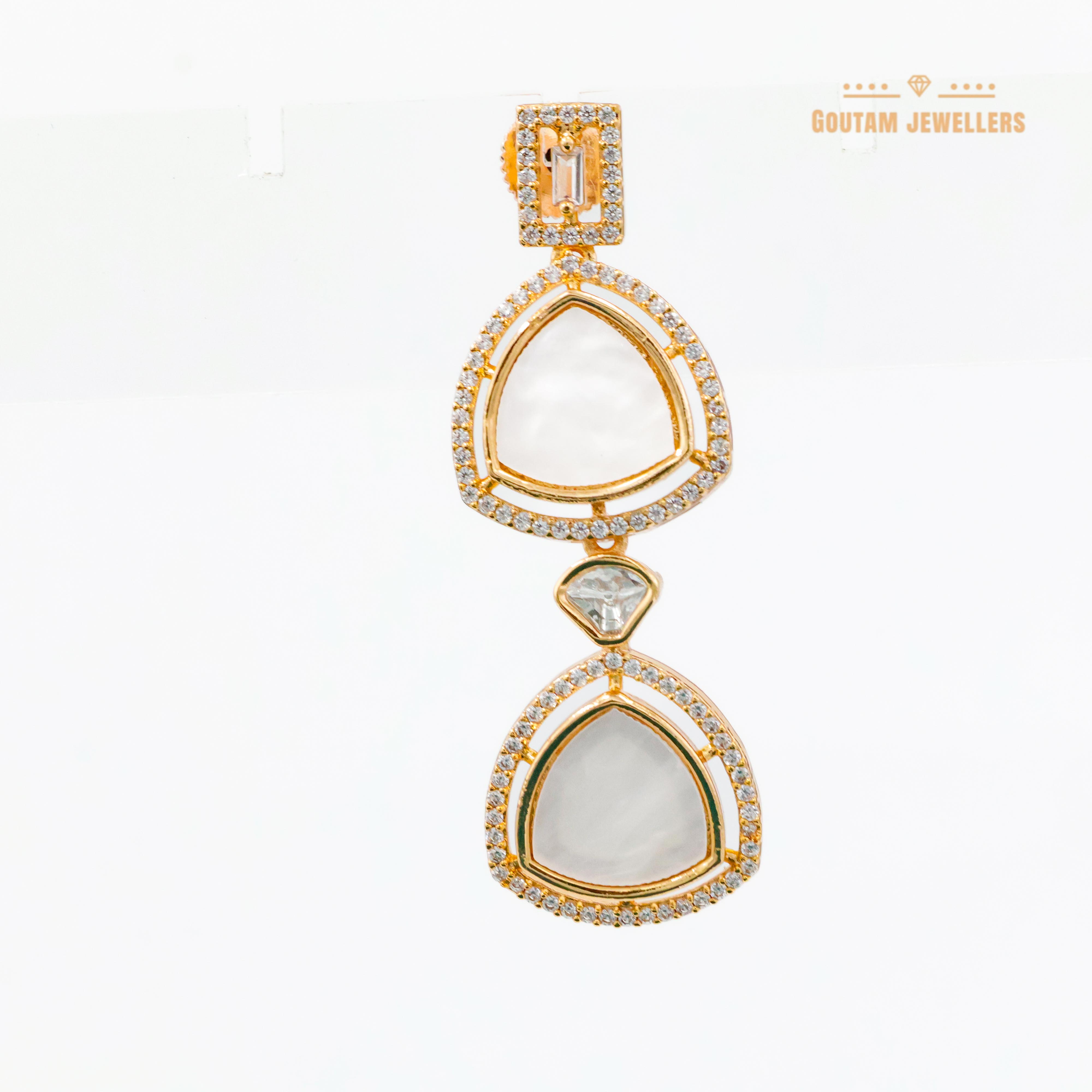 Goutam Jewellers By Ashok Rathod - M.O.P Stones Danglings