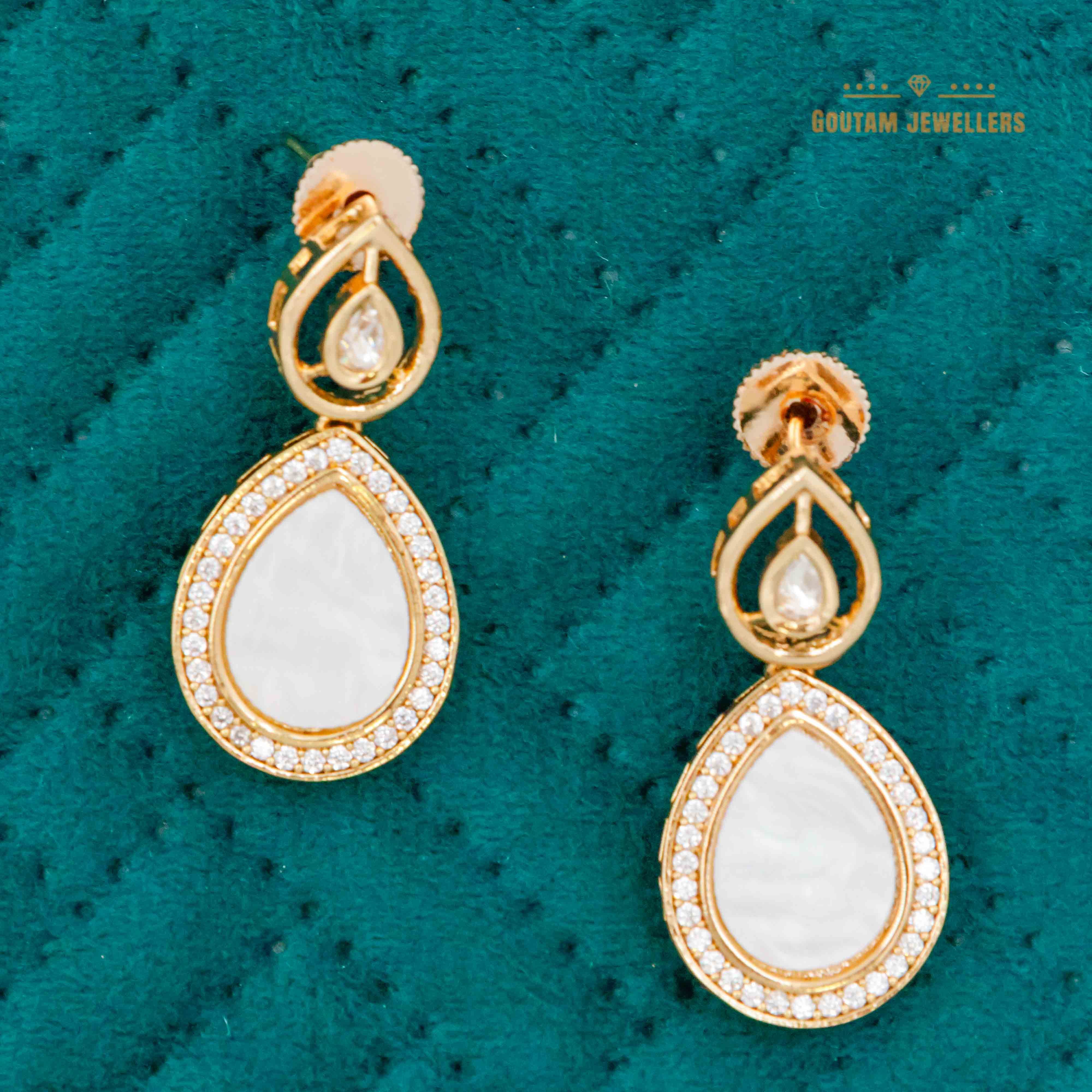 Goutam Jewellers By Ashok Rathod - M.O.P Earrings