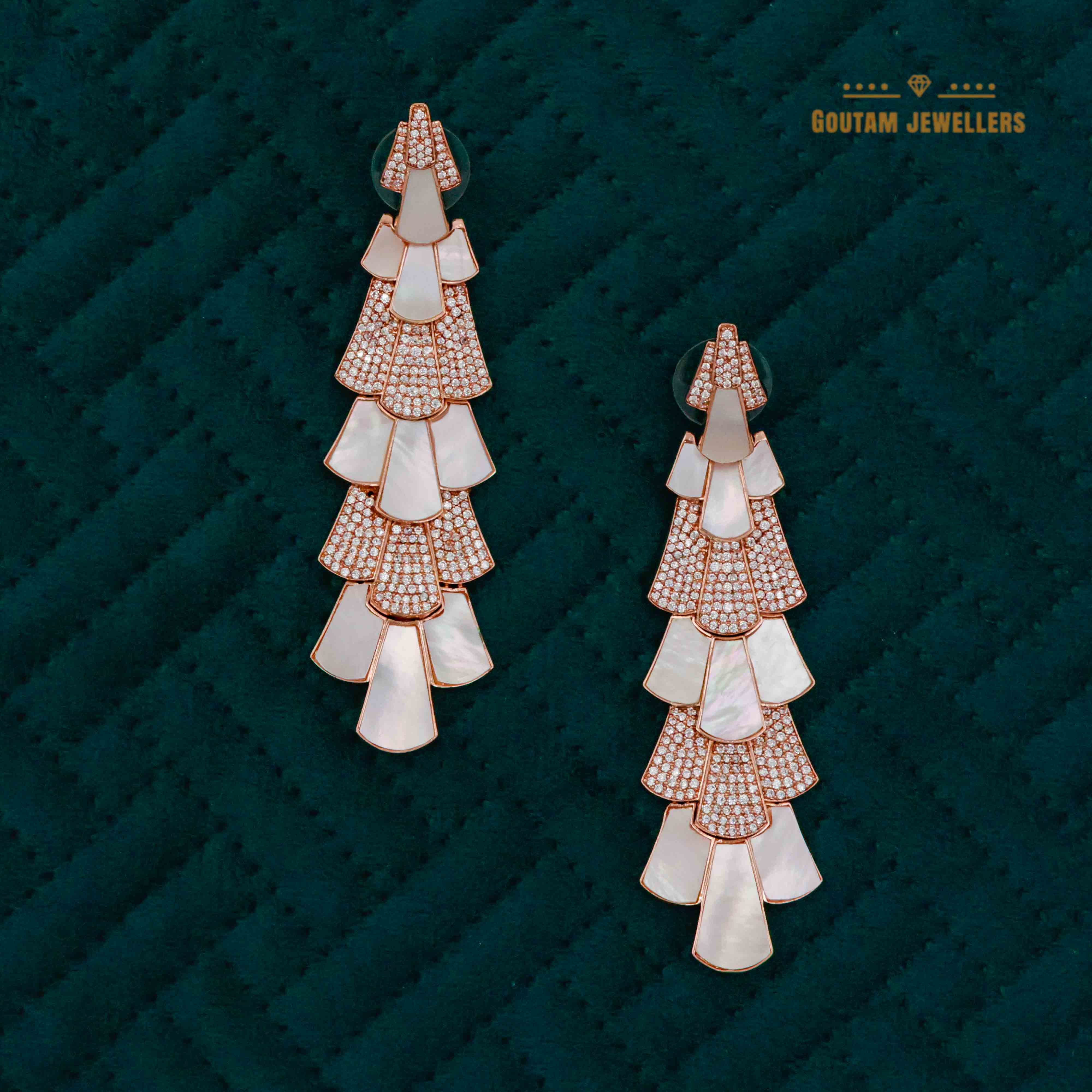 Goutam Jewellers By Ashok Rathod - Designer M.O.P Sheets Earring
