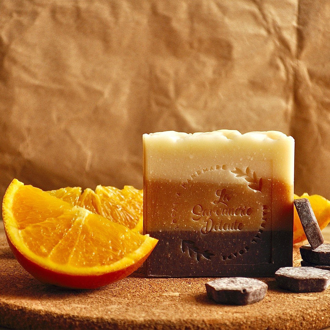 Choco Orange Oats Soap