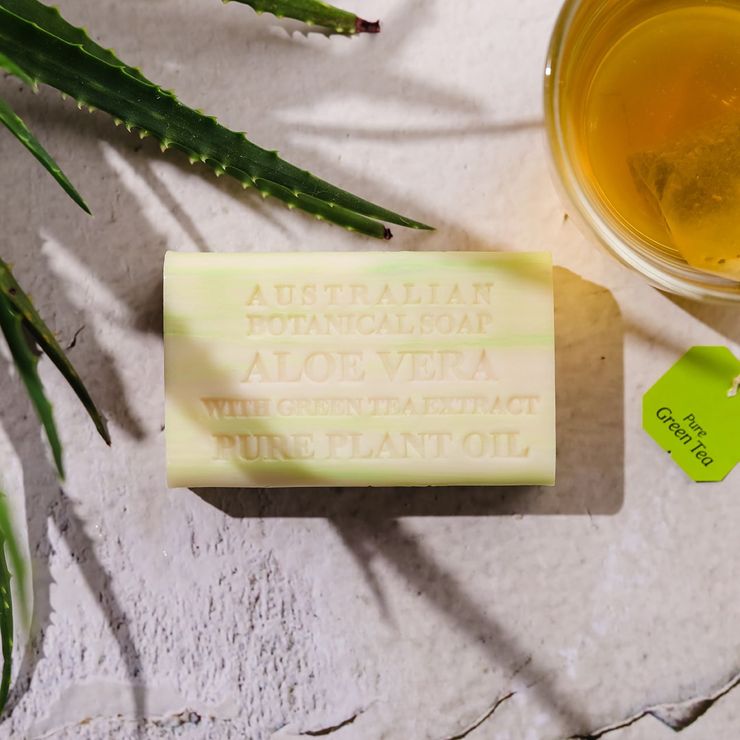 Green Tea and Aloe Vera Soap