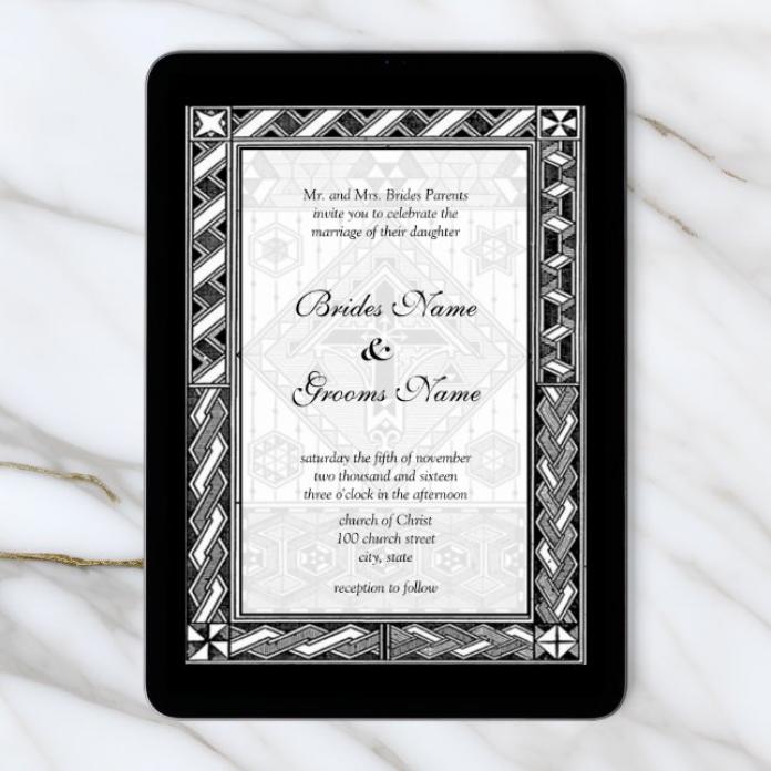 Modern Wedding Invitations