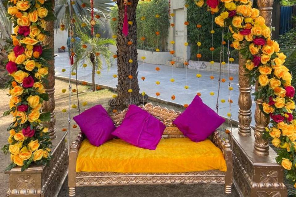 KT Creations - Haldi Elegant Decor