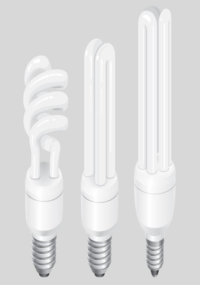 Lighting World - Flat Top CFL Lamp