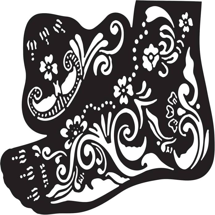 Leg Mehandi Design