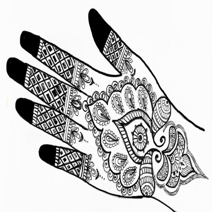South Indian Mehandi