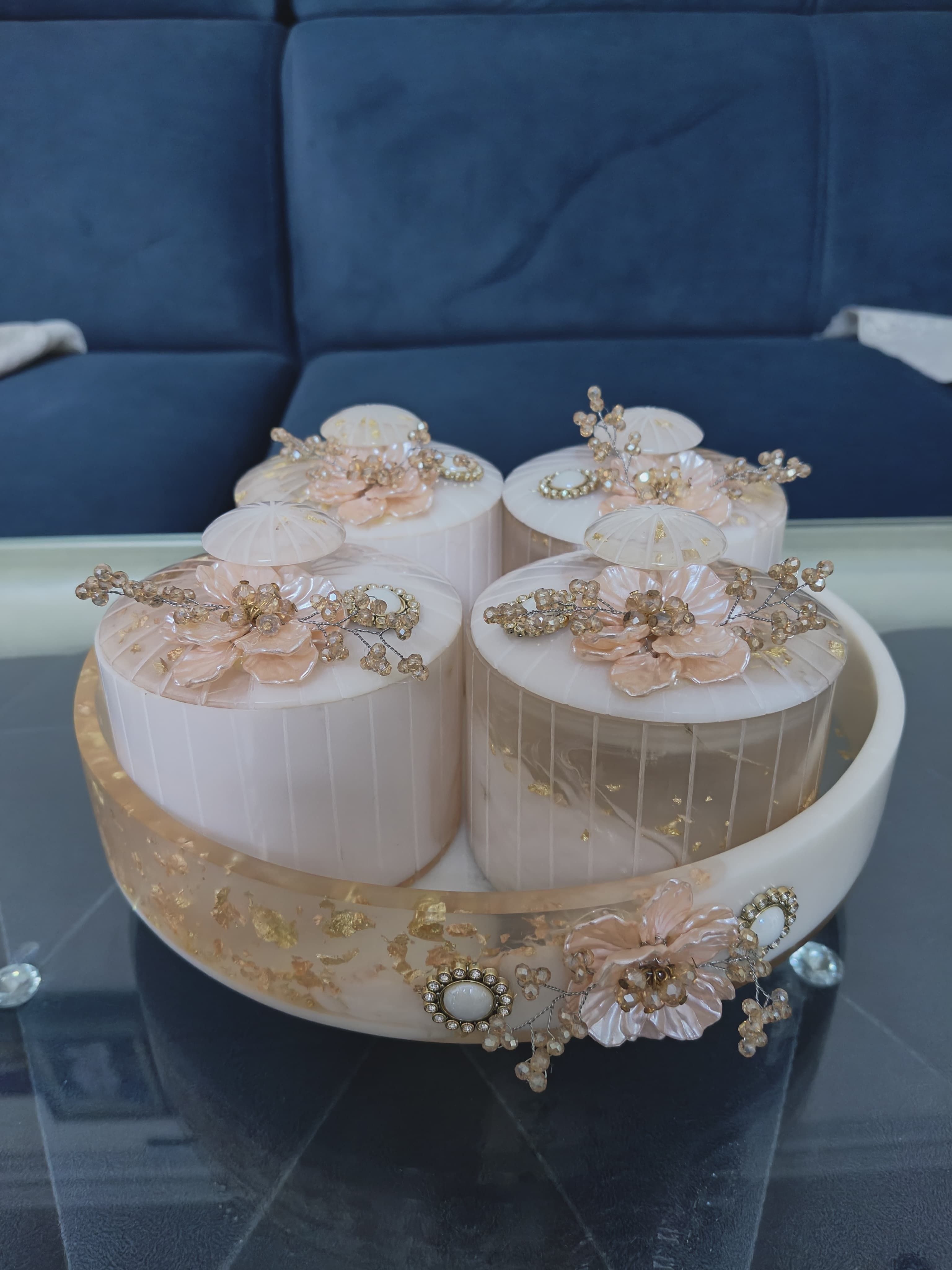 Resin Dry Fruit Holders