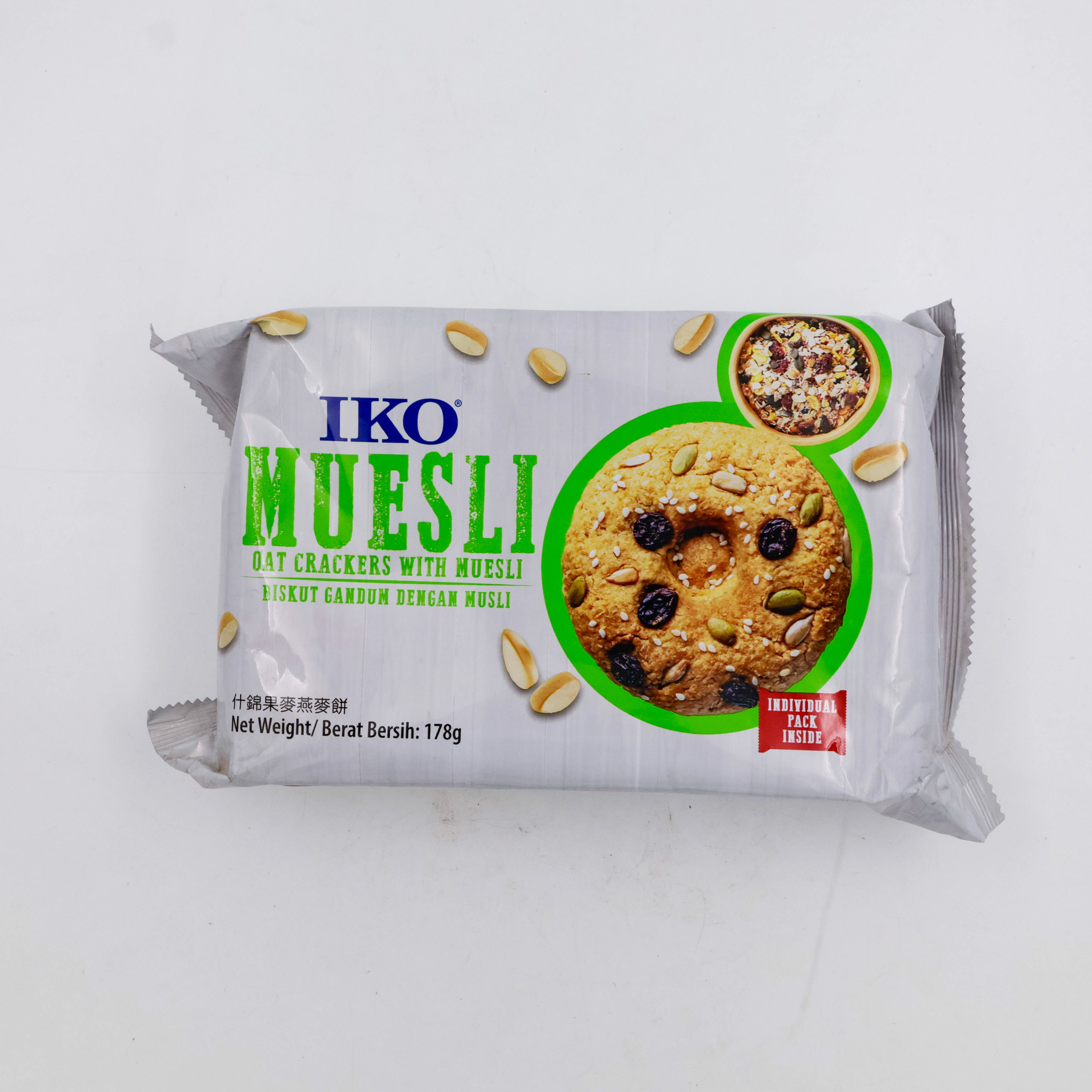 IKO Muesli Oat Crackers  178g