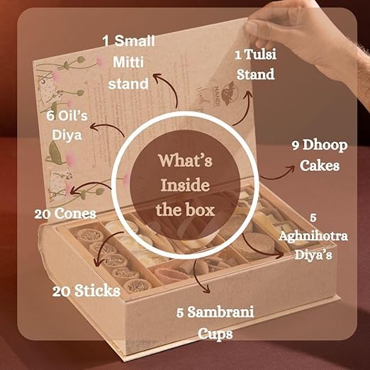 Wow Nandi - Pooja and Wellness Office kit