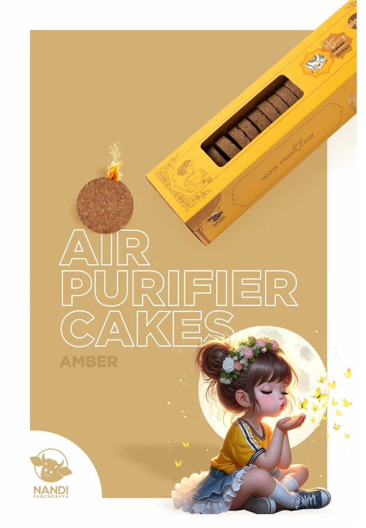 Amber Air Purifier Cake