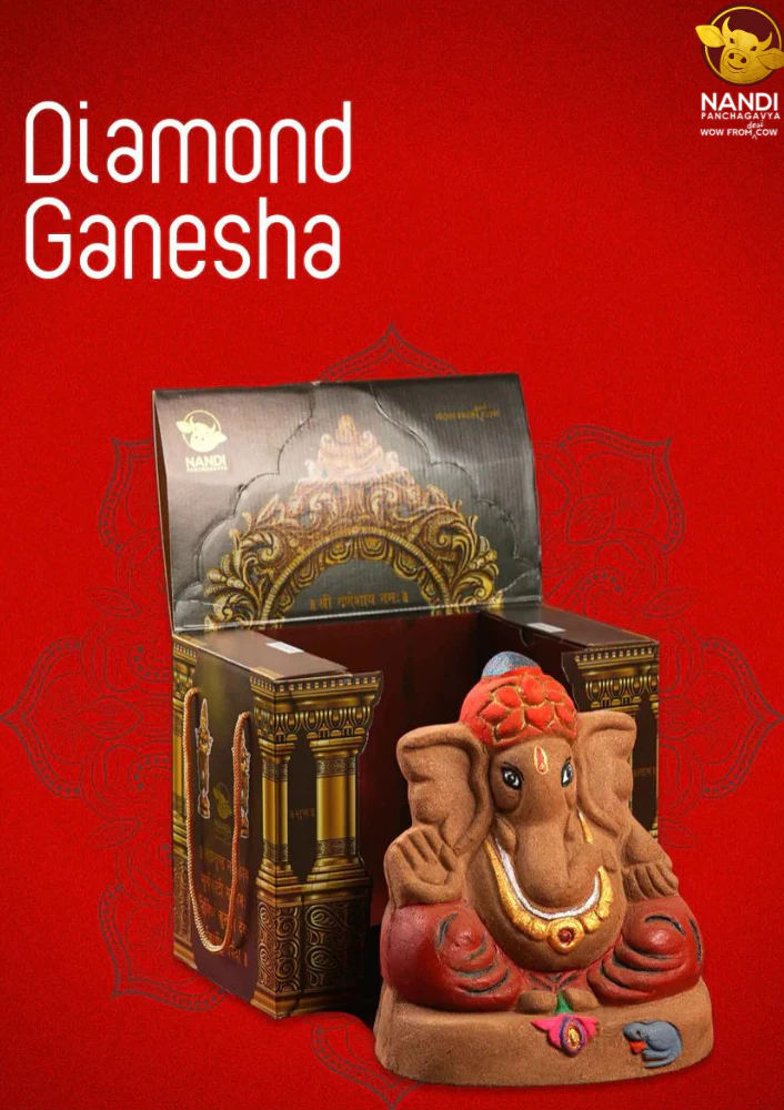 Wow Nandi - Diamond Ganesha